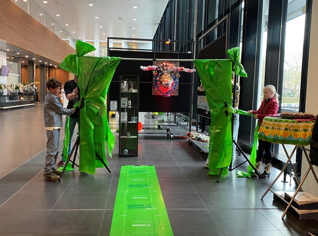 opening afval tentoonstelling